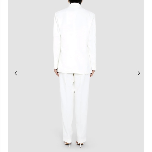 Sundarbay White High Rise Trousers - Picture 4 of 6